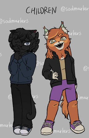 prev. oc lineup but as kids and without Ze